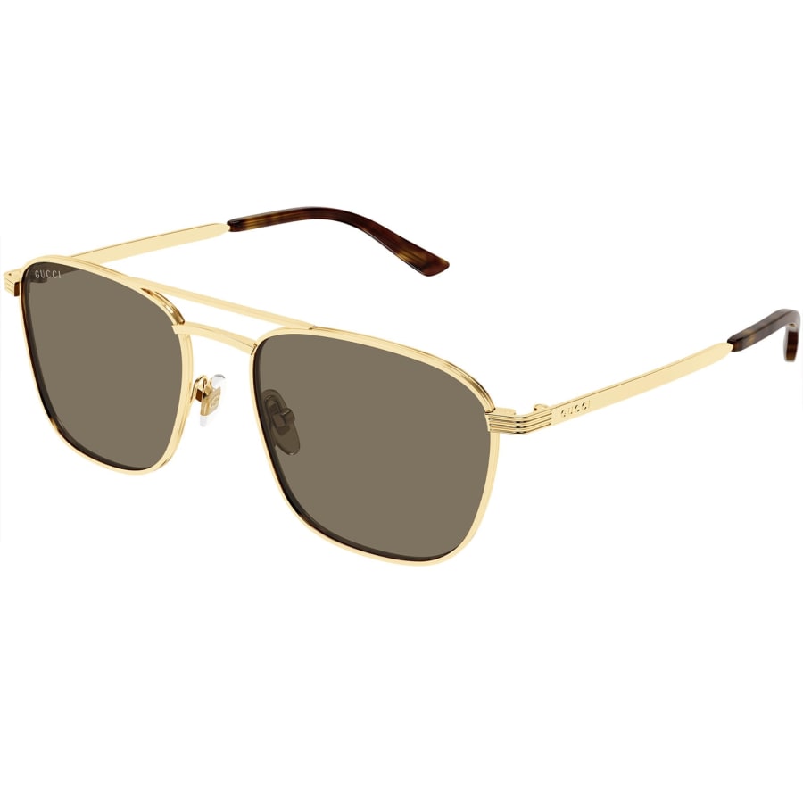 Gucci GG1881S 002 Sunglasses Gold | Mainline Menswear us